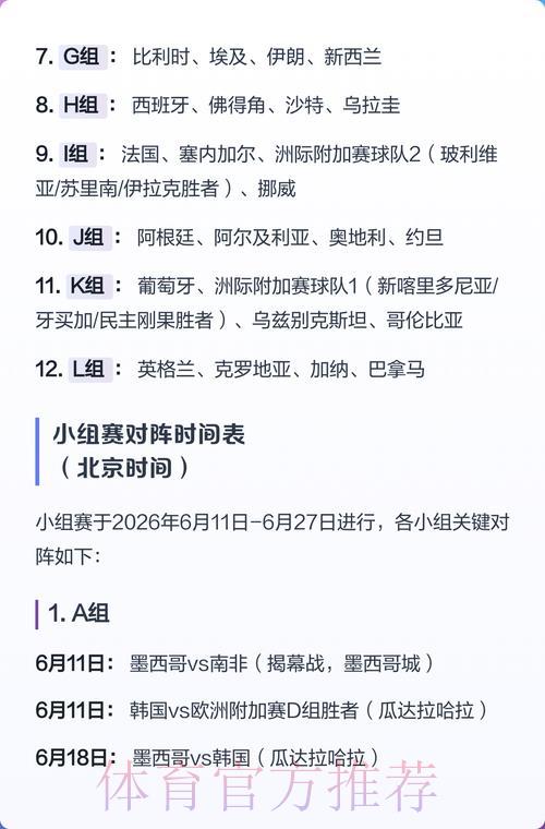 2026年世界杯赛事比分预测全面解析指南