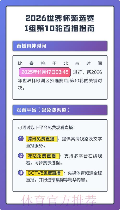 2026世界杯官方直播全攻略：独家技巧大揭秘